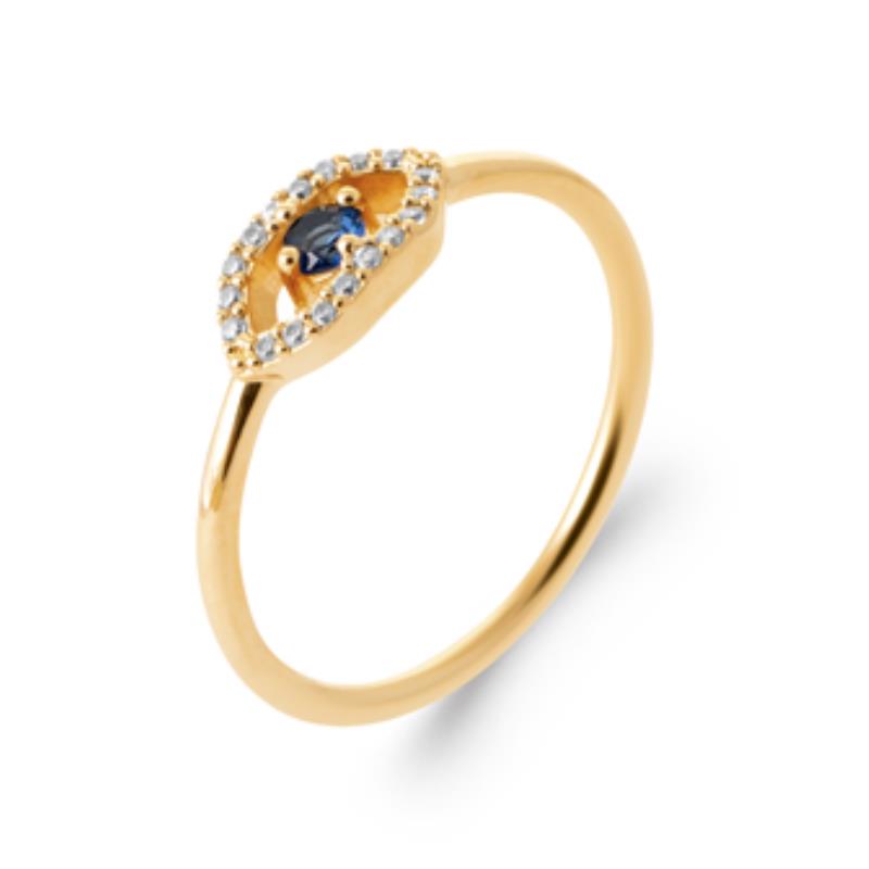 Bague Ovale – Plaqué Or | Azuline