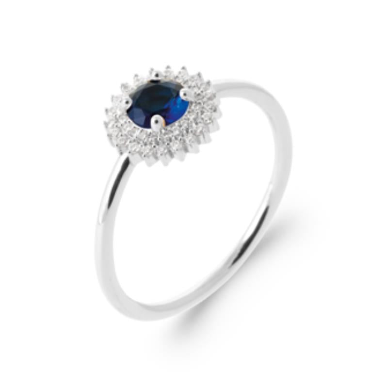 Oval Ring – Sølv | Azulin