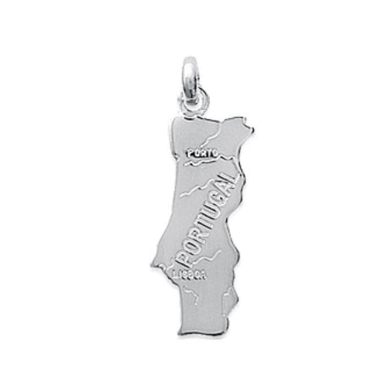 Pendentif Portugal – Argent | Azuline