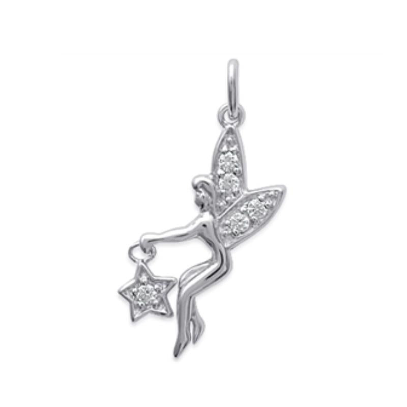 Pendentif Fée – Argent | Azuline