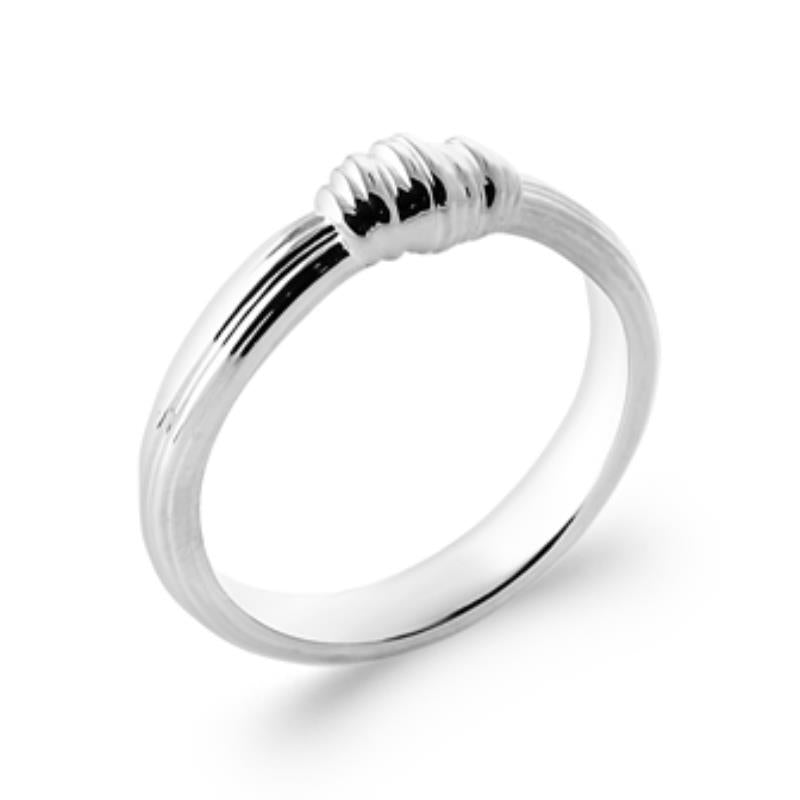 Gedraaide ring – zilver | Azulin