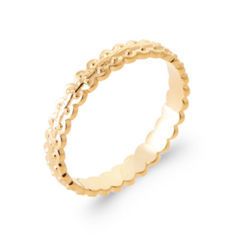 Bague Chaîne – Plaqué Or | Azuline