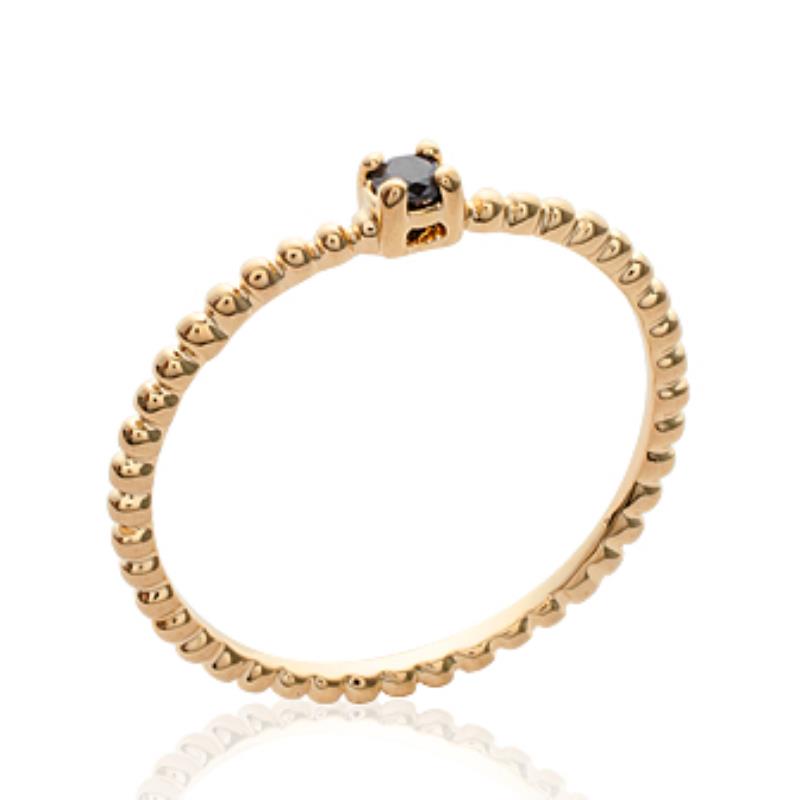 Beaded Ring – Gold Plated | Azuline