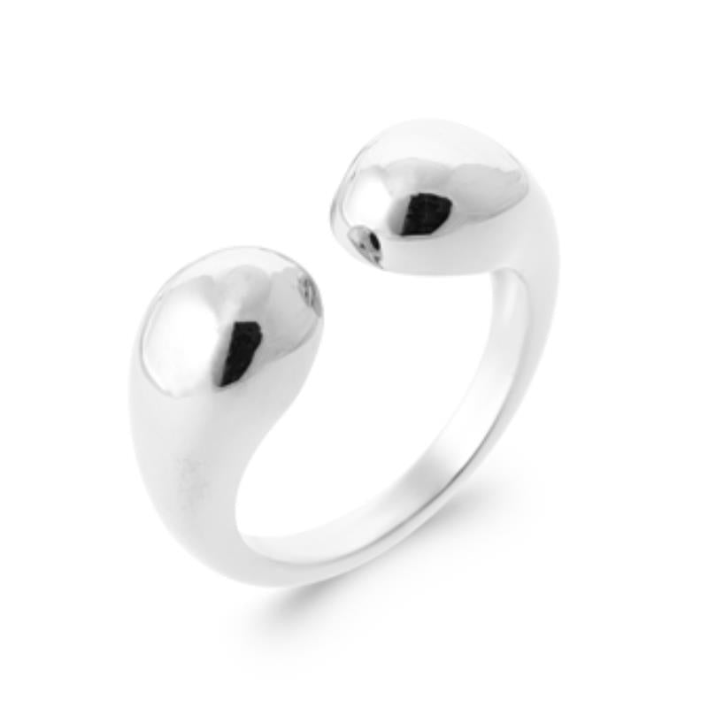 Open Drops Ring – Sølv | Azulin