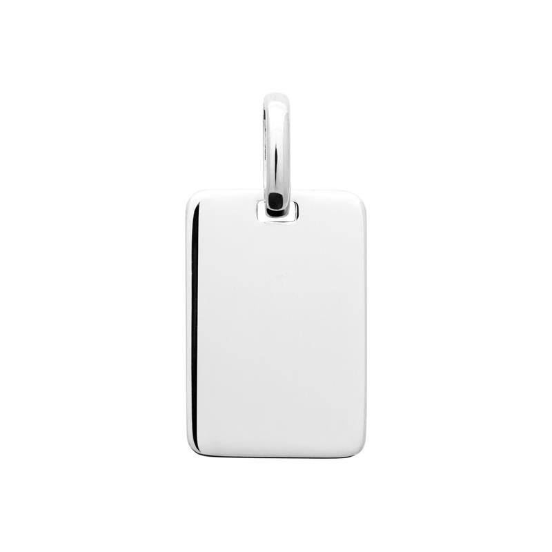 Rectangle Pendant – Silver | Azuline