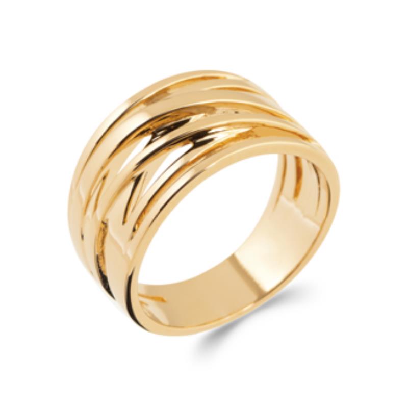 Anel Torcido – Banhado a Ouro | Azuline