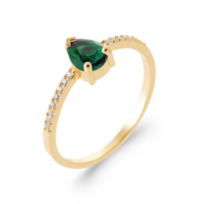 Pear Ring – Gold Plated | Azuline