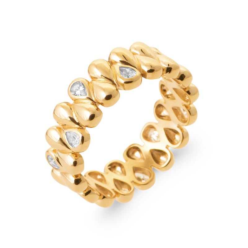 Drops Ring – Επίχρυσο | Azulin