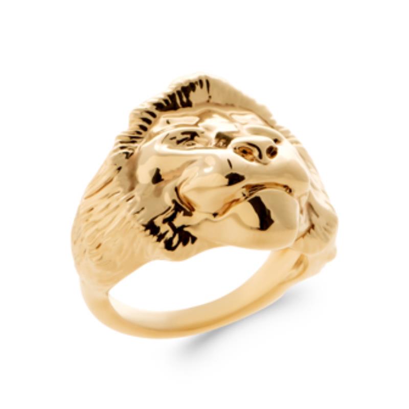 Carved Ring – Guldpläterad | Azulin