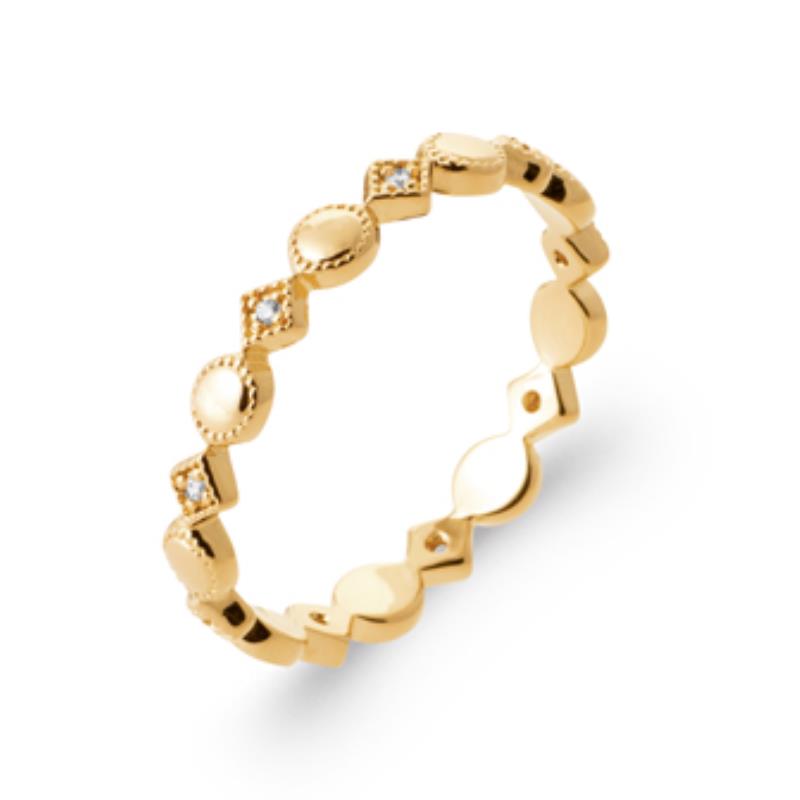 Pastille Ring – Guldpläterad | Azulin