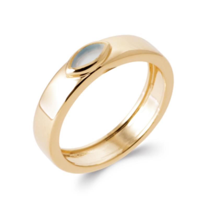 Oval Ring – Gold Plated | Azuline