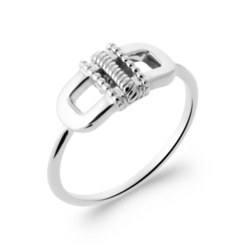 Twisted Ring – Sølv | Azulin