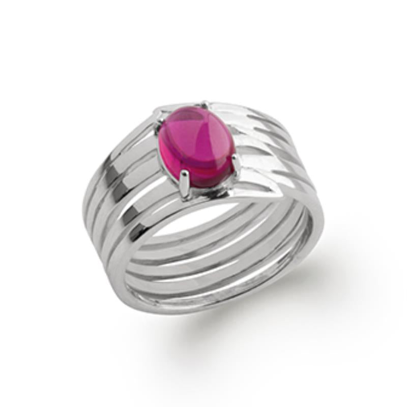 Oval Ring – Sølv | Azulin
