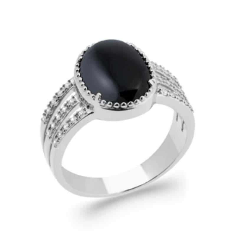 Oval Ring – Sølv | Azulin