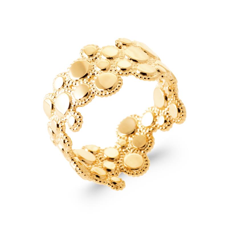 Cirkels Ring – Verguld | Azulin