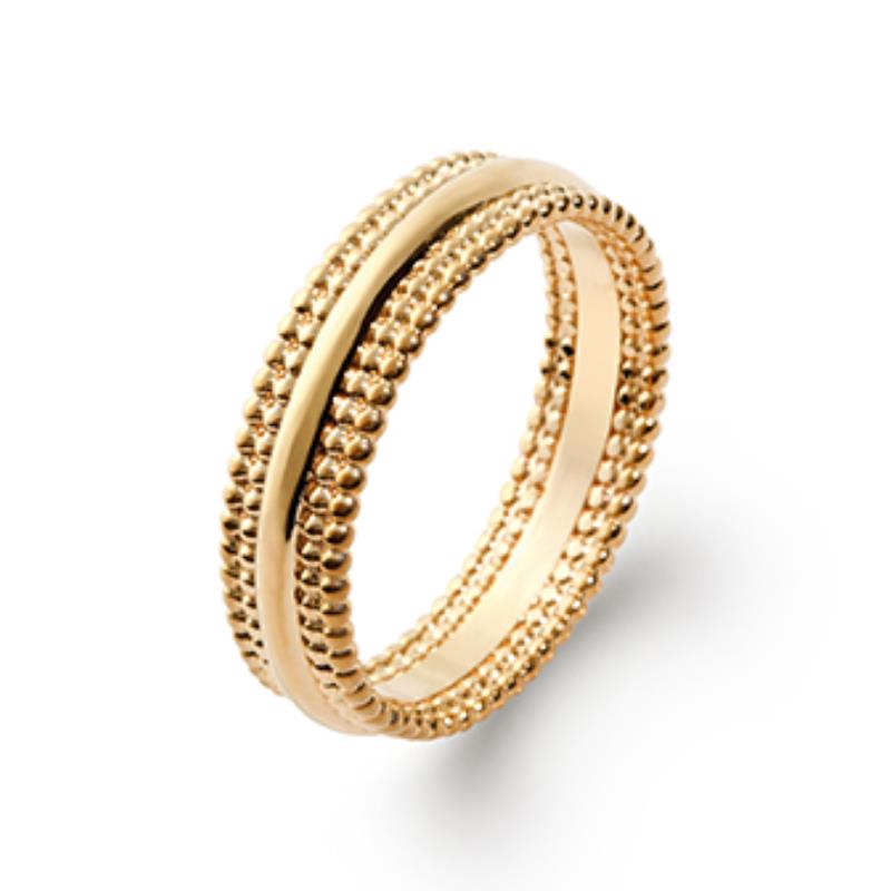 Beaded Ring – Gold Plated | Azuline