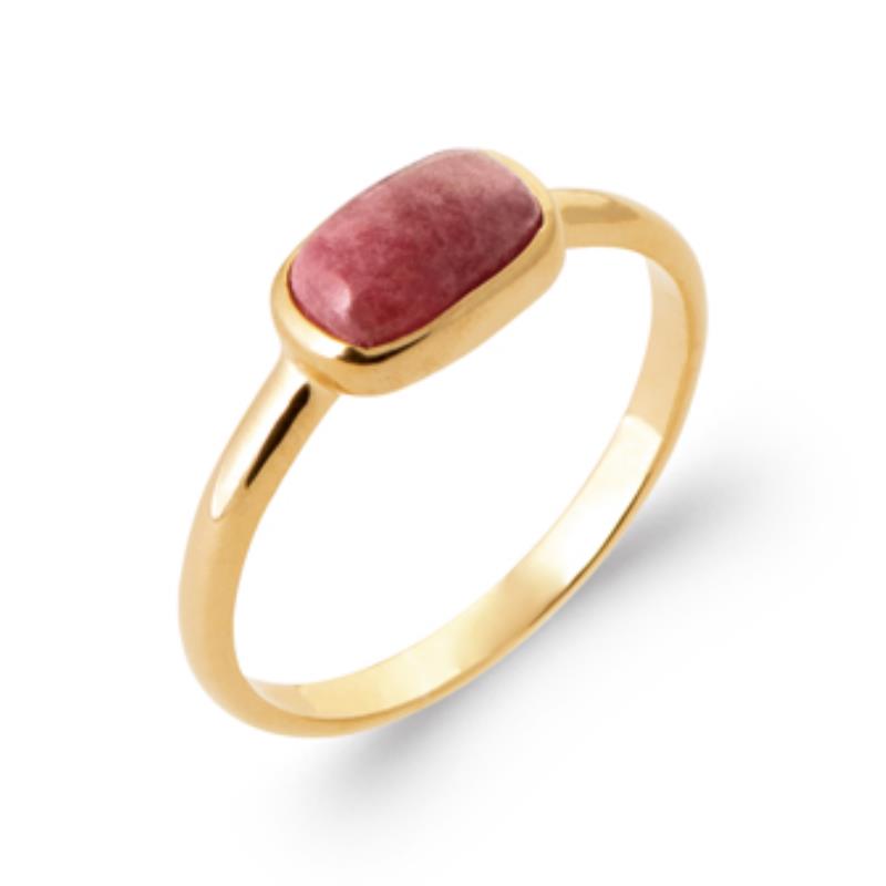 Anel Oval – Banhado a Ouro | Azuline
