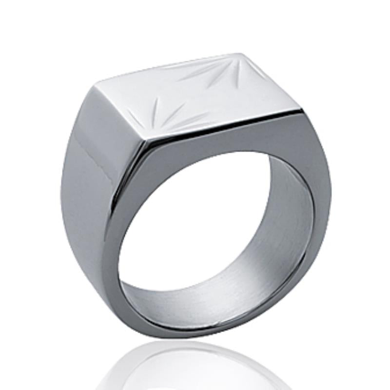 Anillo Rectangular – Plata | Azuline