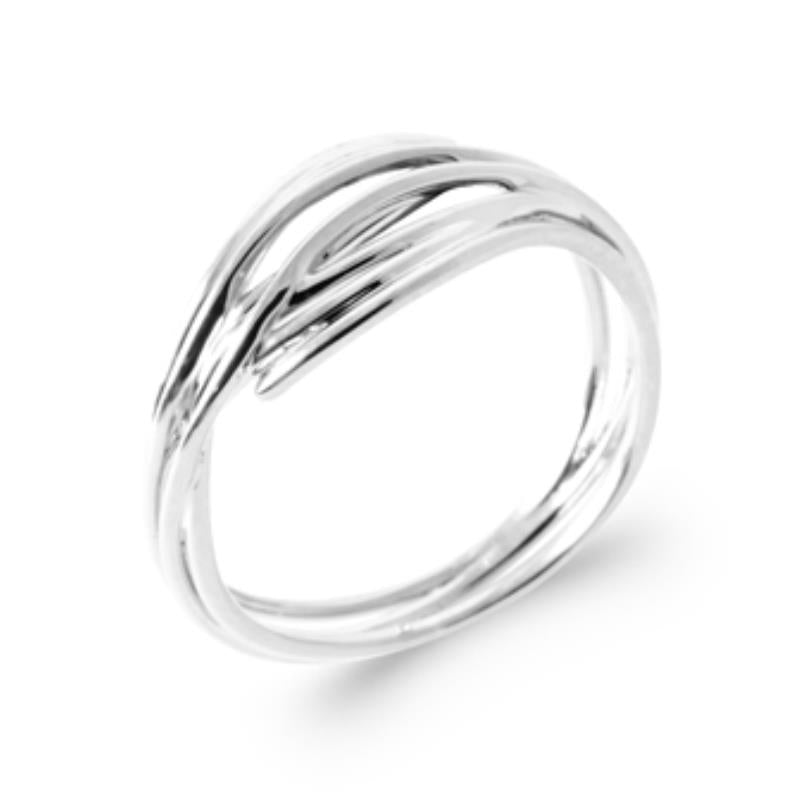 Twisted Ring – Sølv | Azulin