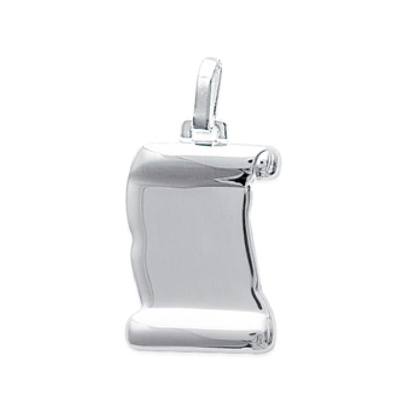 Pendentif Parchemin – Argent | Azuline