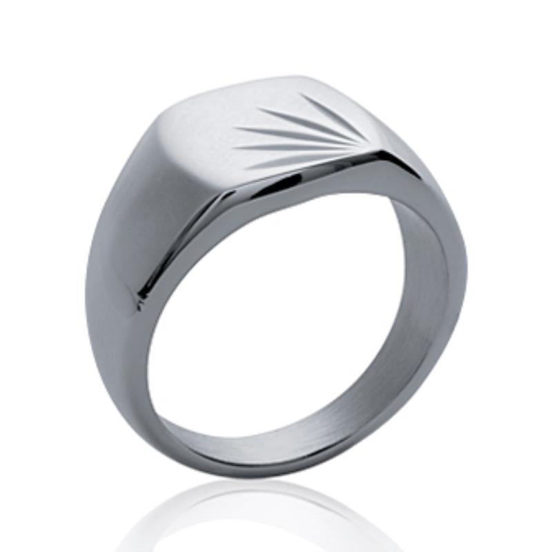 Bague Gravée – Argent | Azuline