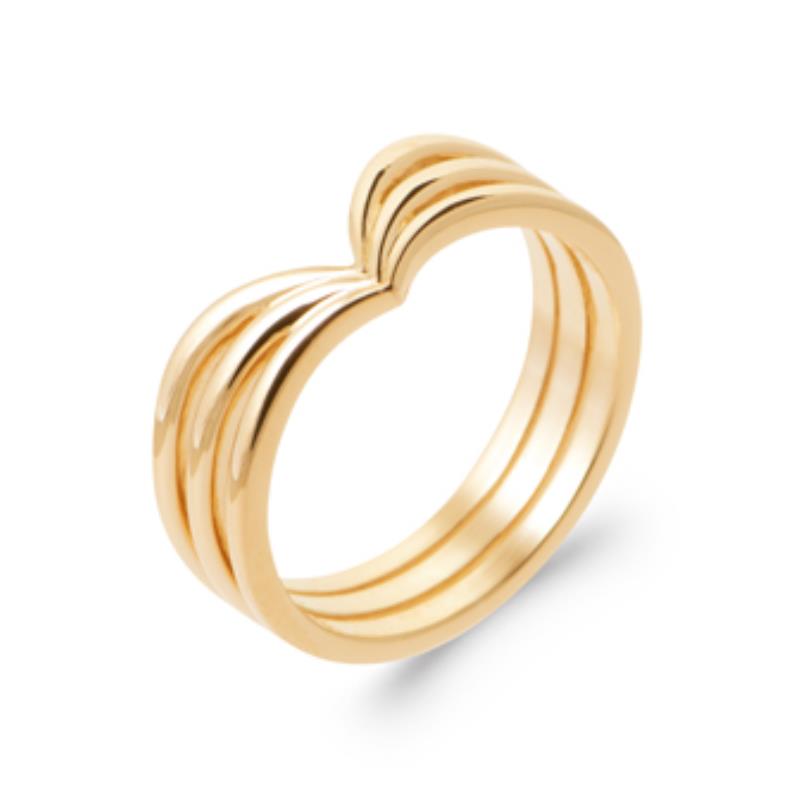 Heart Ring – Gold Plated | Azuline
