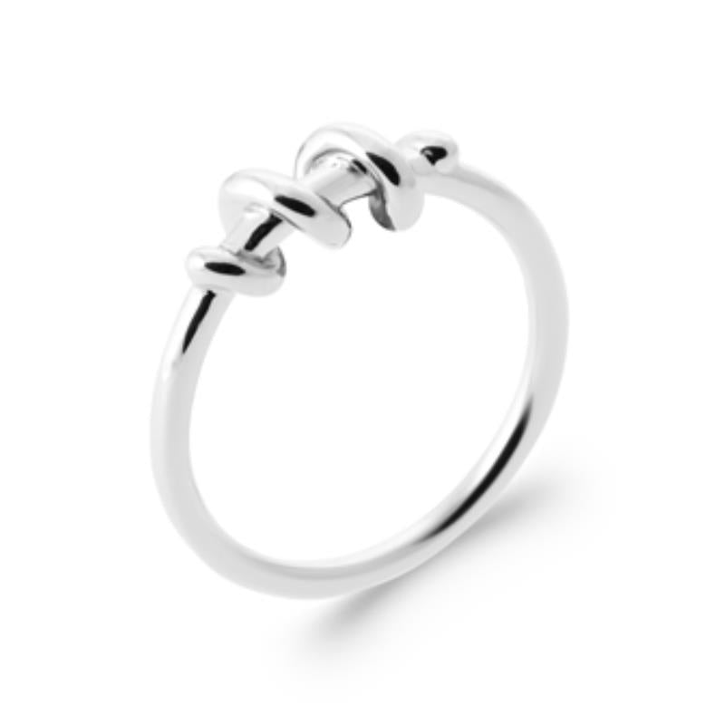 Anello Nodo – Argento | Azuline