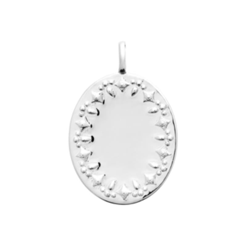 Oval medalje – sølv | Azulin