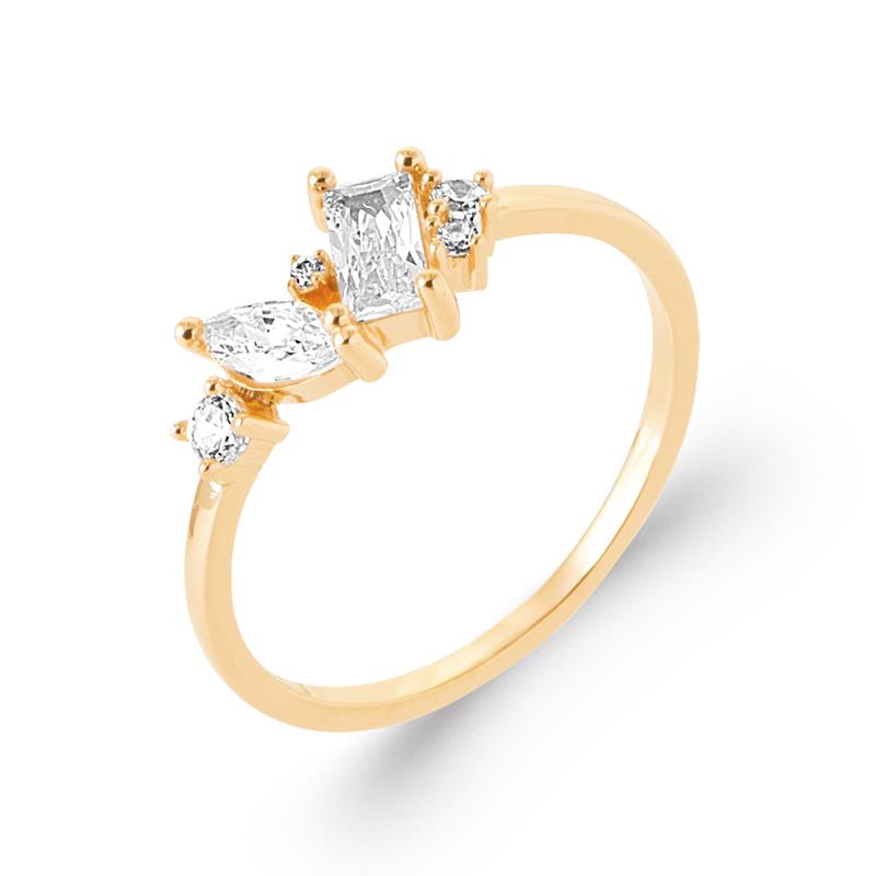 Princess Ring – Gullbelagt | Azulin