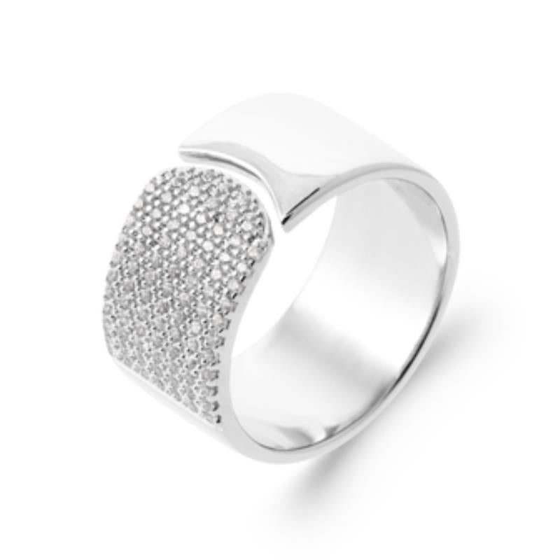 Inel pavé – Argint | Azulin