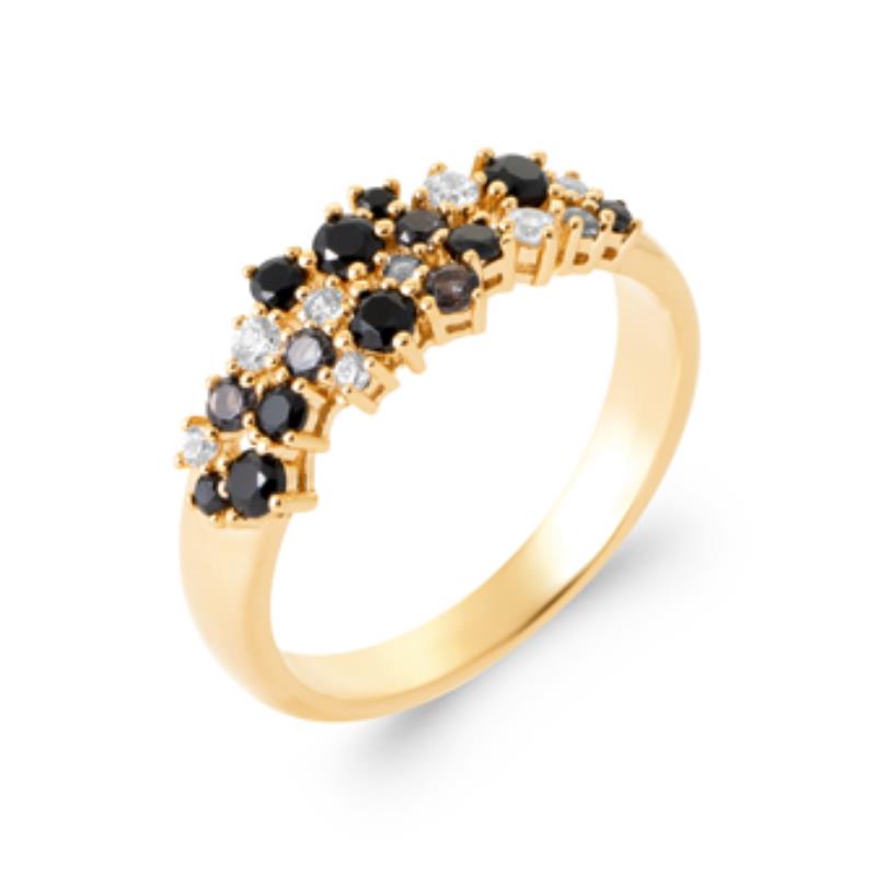 Anello Pavé – Placcato in oro | Azuline