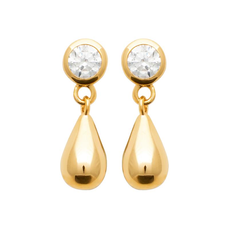 Drop Earrings – Επίχρυσο | Azulin