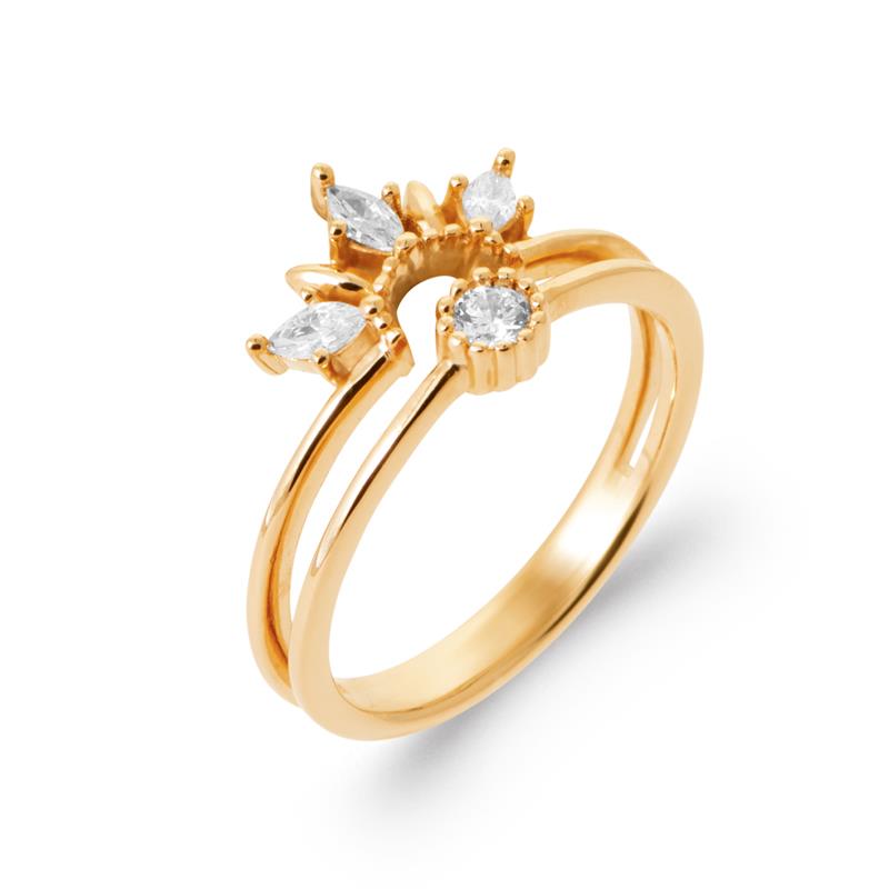 Moon Ring – Gold Plated | Azuline