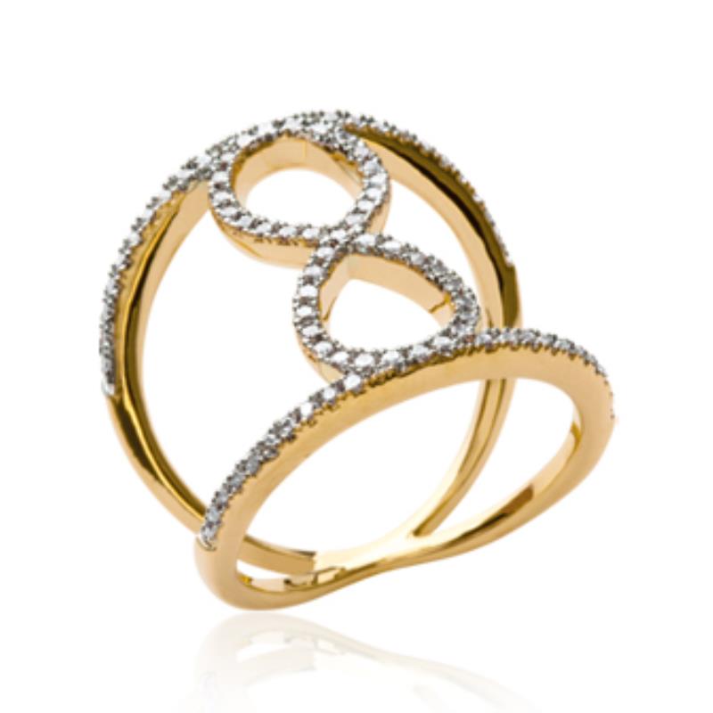 Infinity-ring – verguld | Azulin