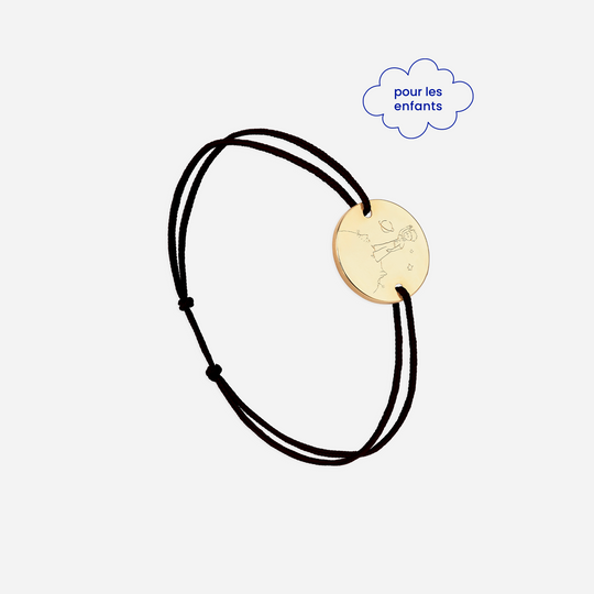 El Principito - Asteroide - Chapado en oro y negro - Le Vent à la Française