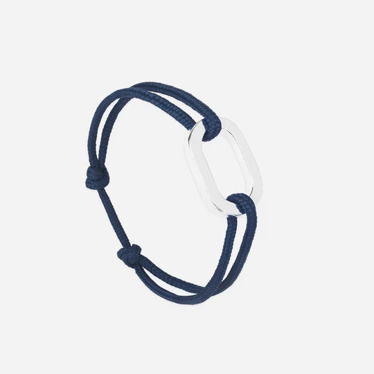 Maillon Plat 22mm - Bleu Nuit - Le Vent à la Française