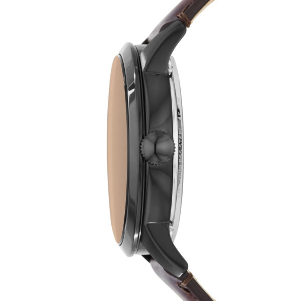 Fossil - Reloj automático “Townsman” – Cuero marrón
