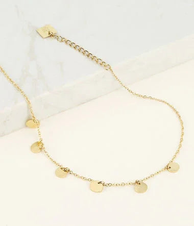 Confetti - Gouden Staal - Enkelbandje - Zag Bijoux