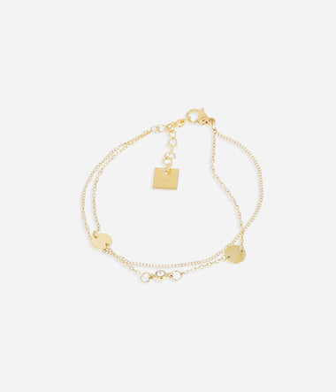 Leona - Golden Steel - Βραχιόλι - Zag Bijoux