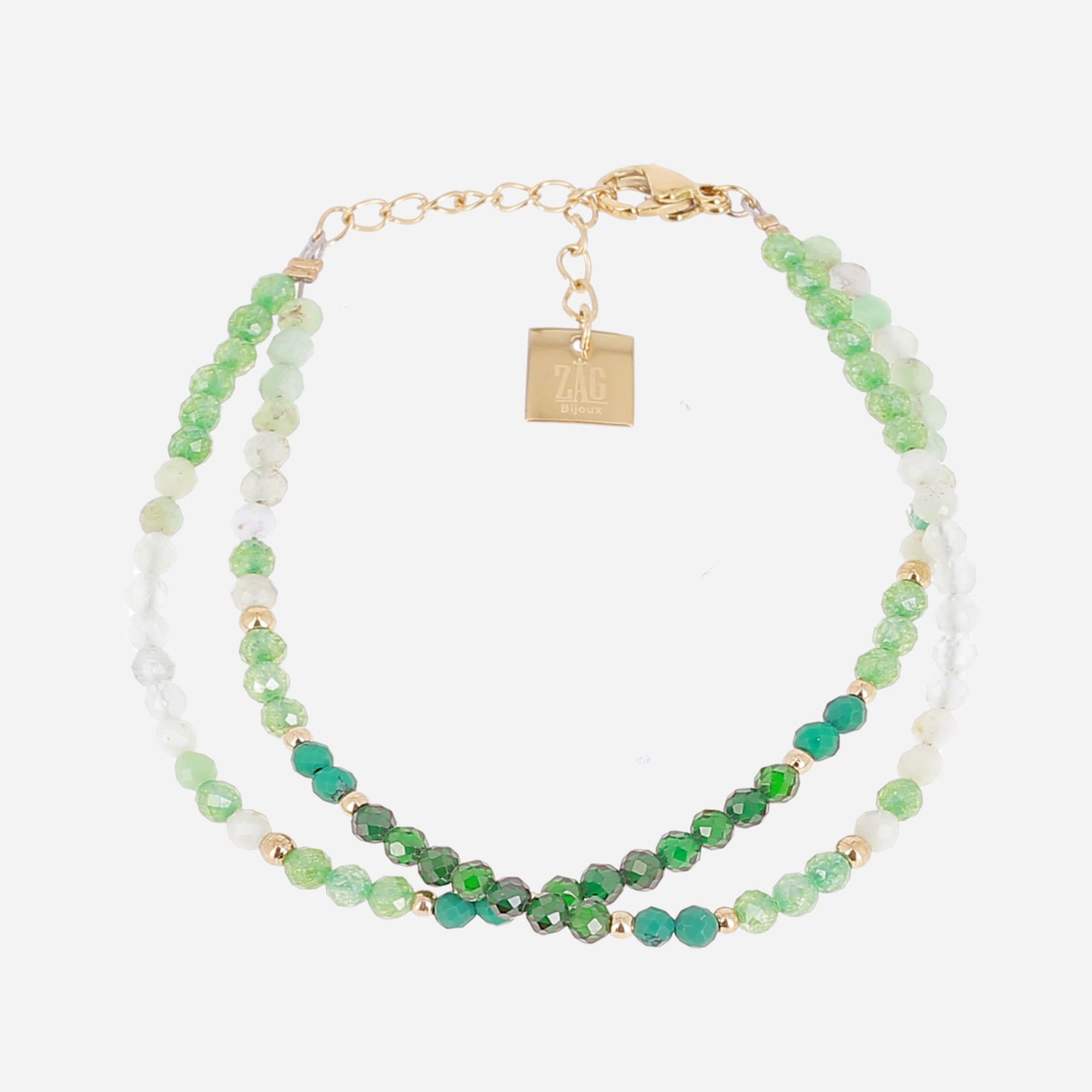 Pulseira ZAG - Tutti-Frutti (Aço dourado)