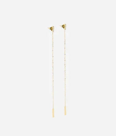 Prego - Golden Steel - イヤリング - Zag Bijoux