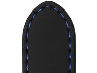 Silicone Watch Strap - Swing - Black & Roy Blue - Rochet