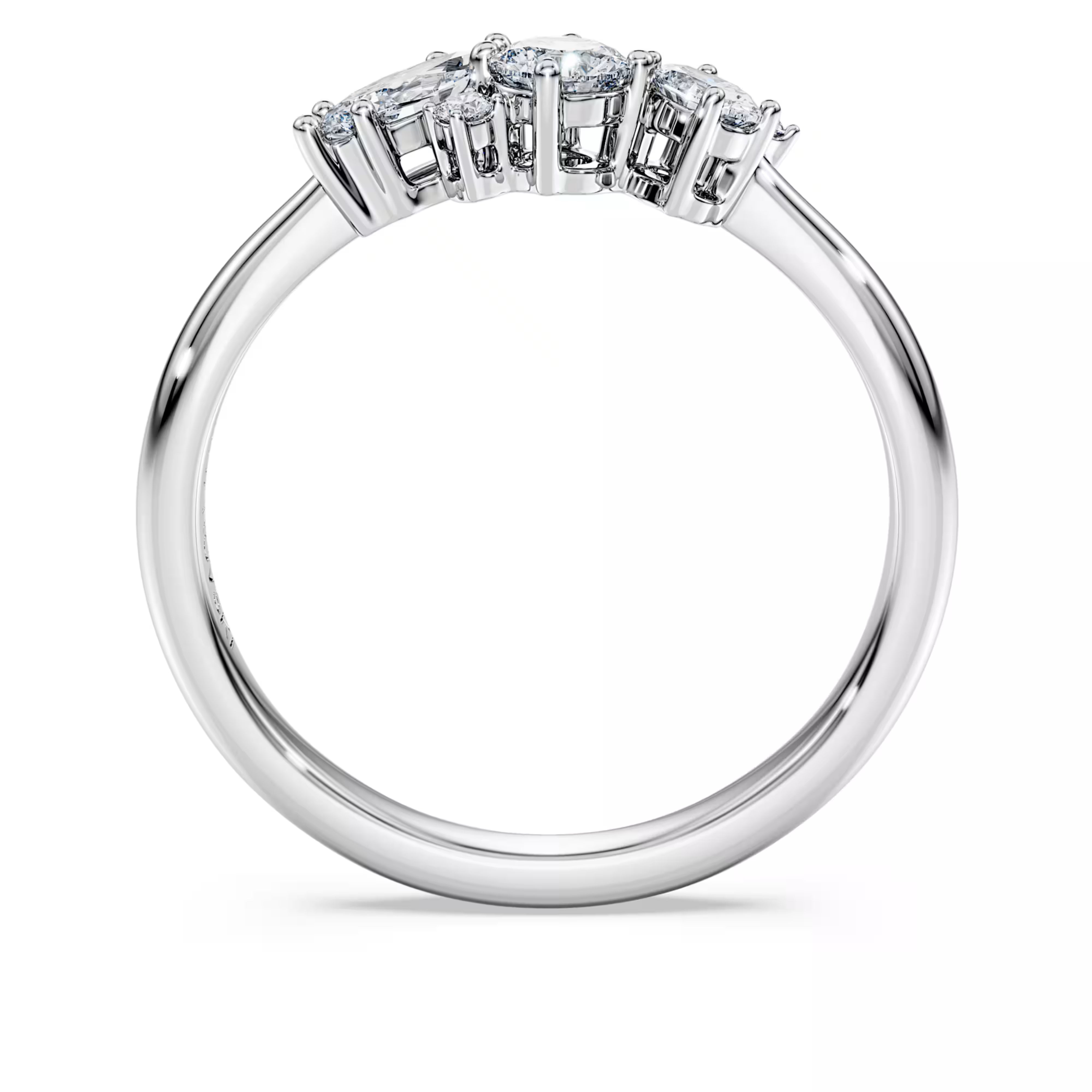 Swarovski ring - Galaxy Synthetic diamonds. ct - Sterling silver view 2