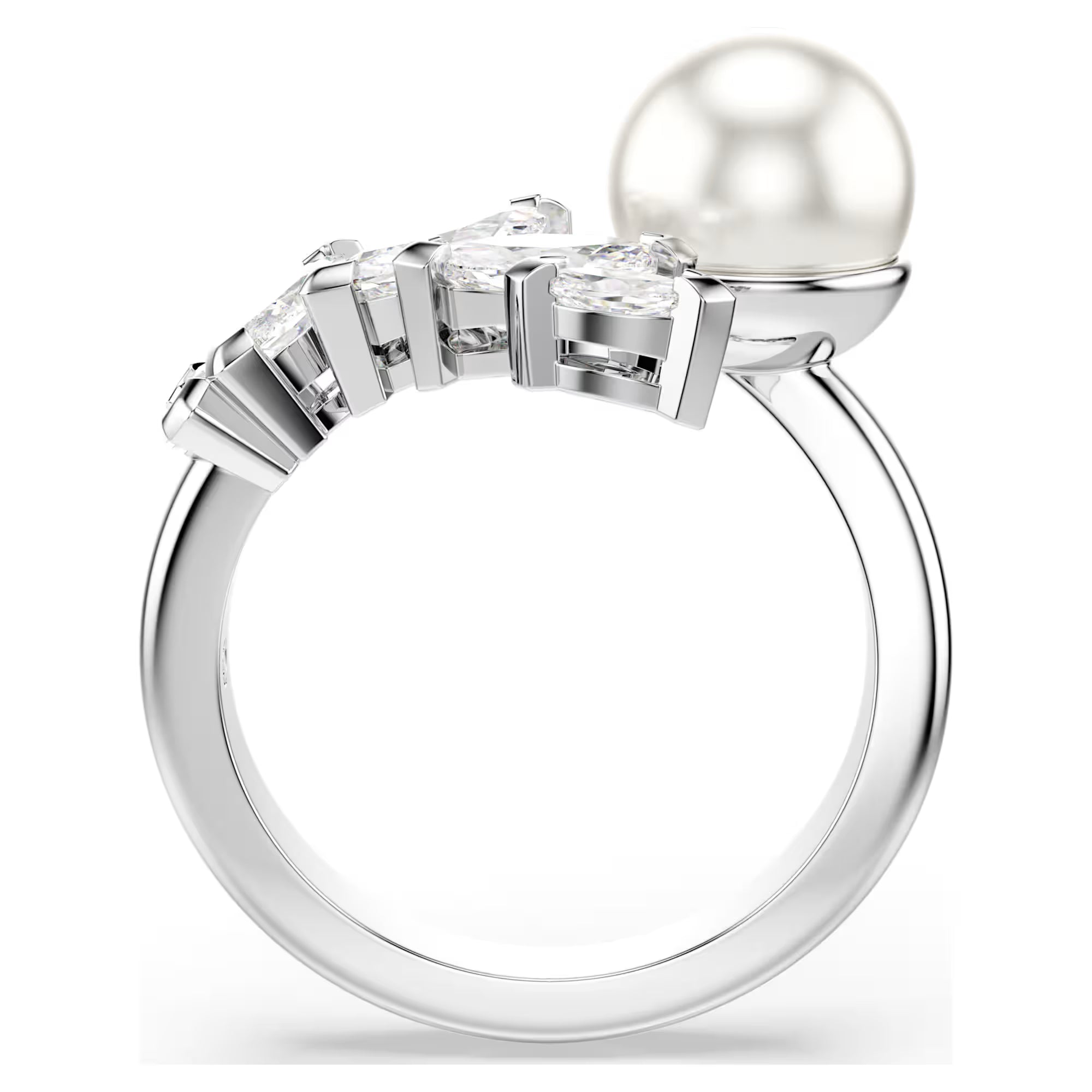 Swarovski Ring - Mesmera - Marquise Cut - Hvit & Sølv