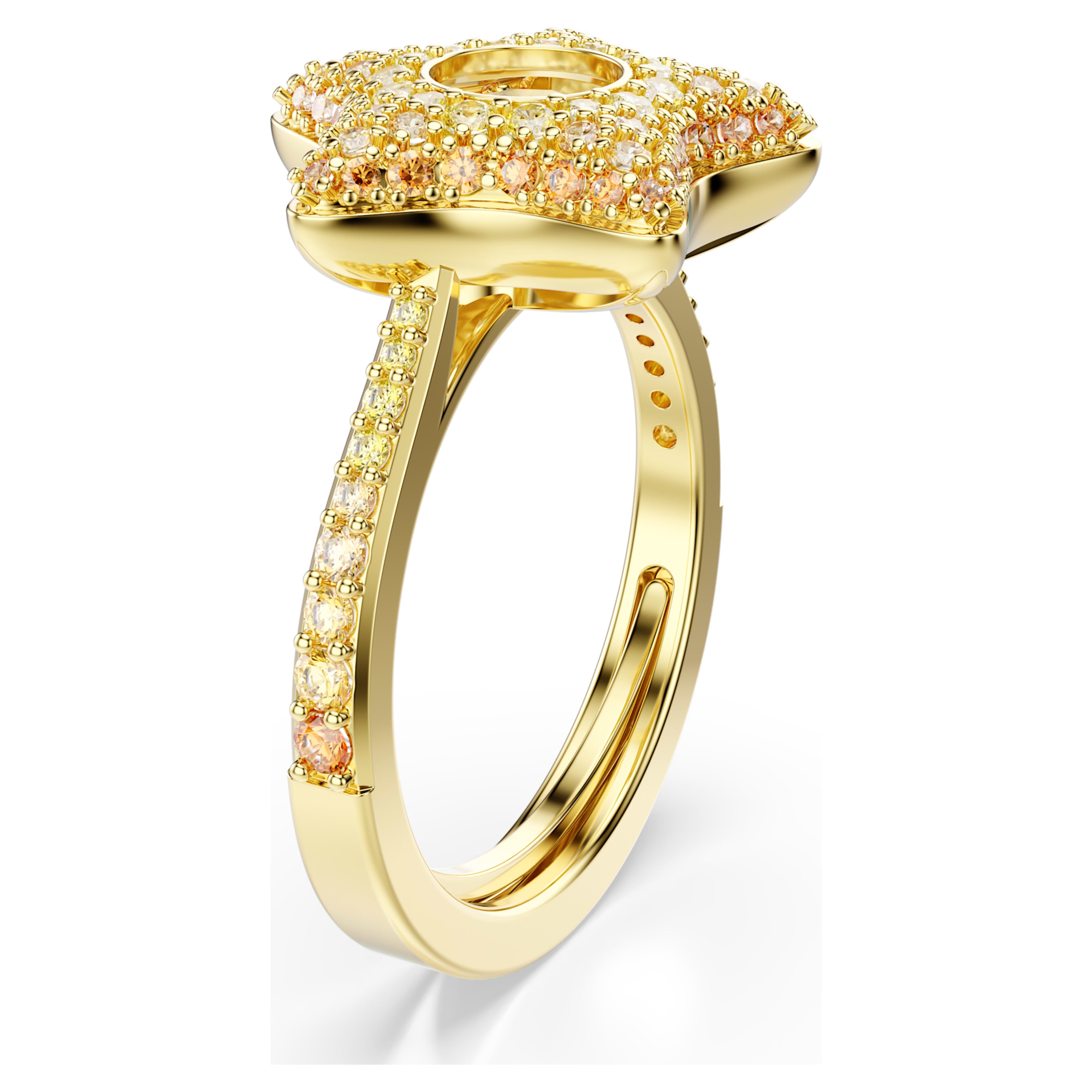 Bague Swarovski - Sublima Luna - Blanc & Doré vue 5