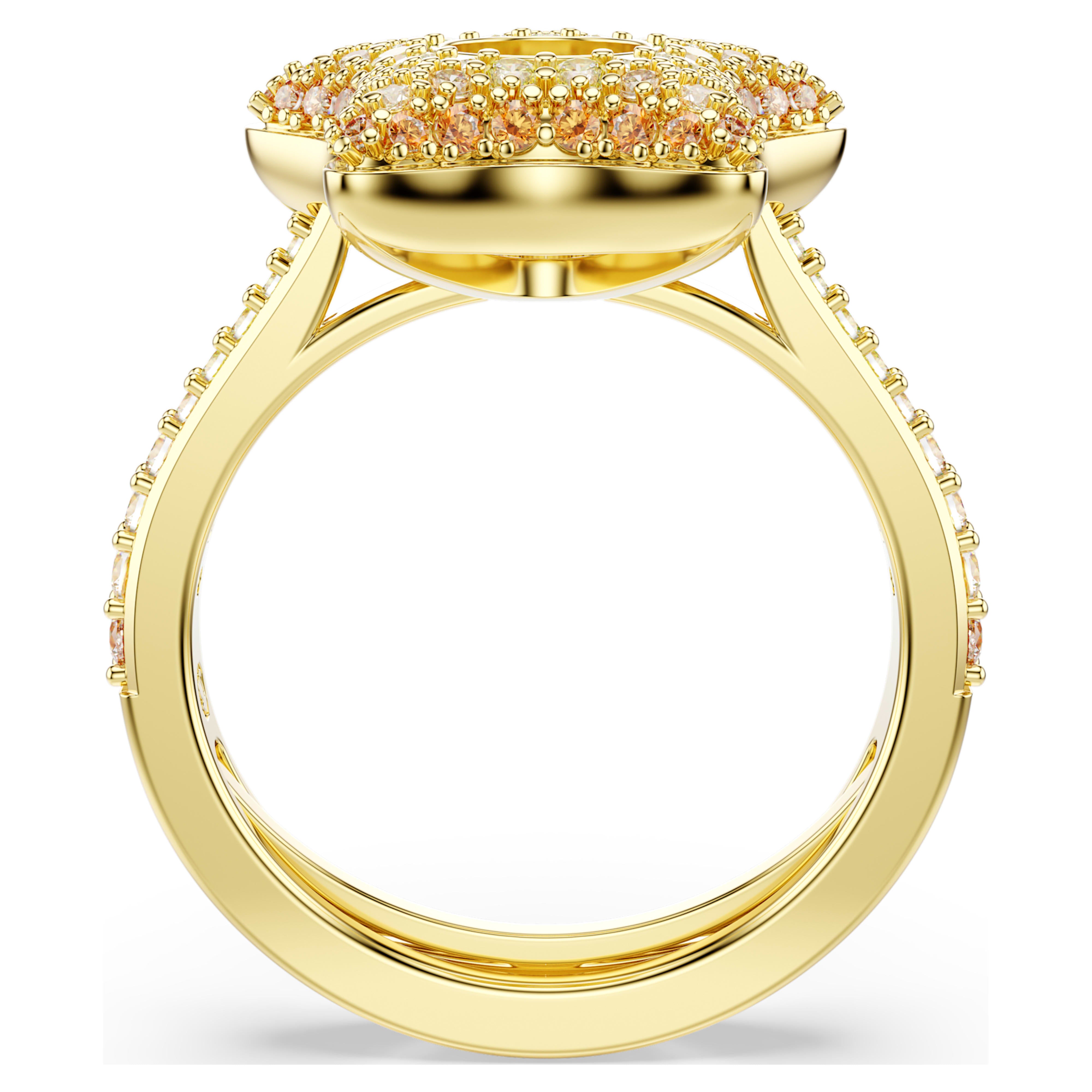 Bague Swarovski - Sublima Luna - Blanc & Doré vue 3