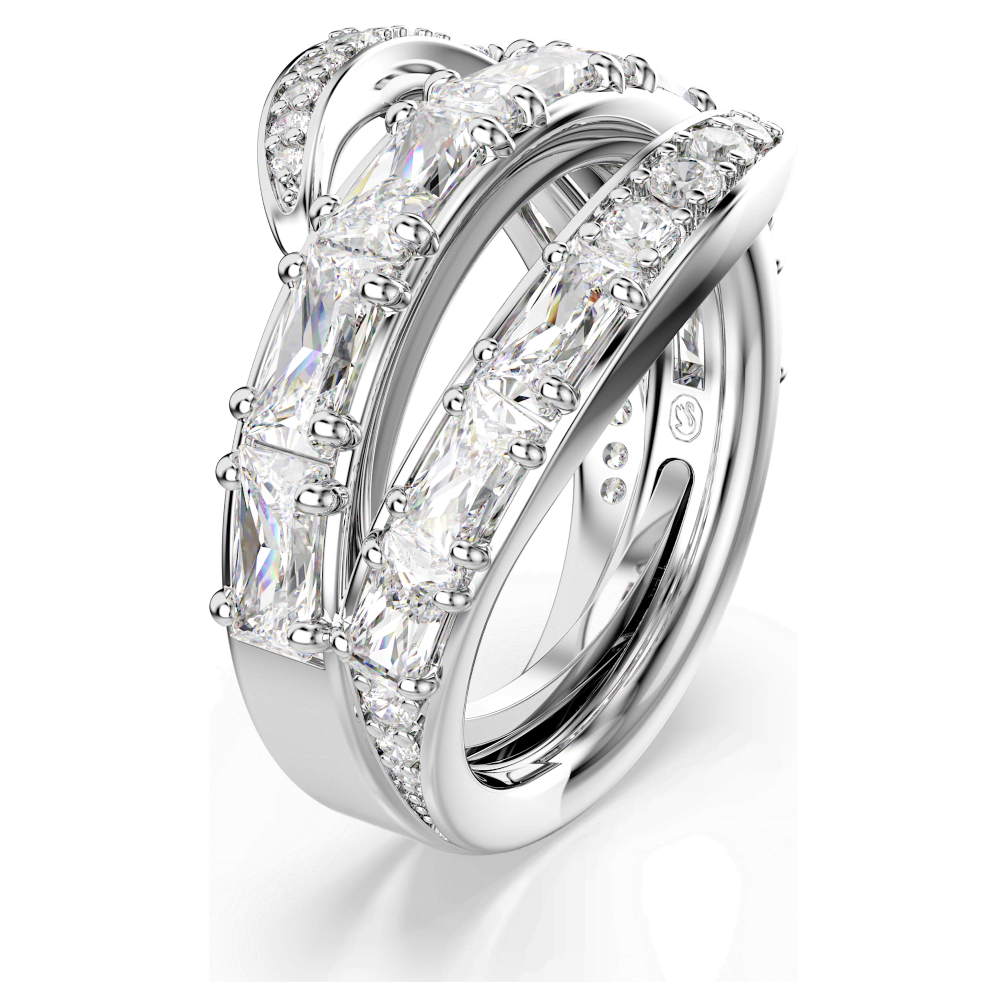 Bague Swarovski - Vienna Swan - Incolore & Argenté vue 5