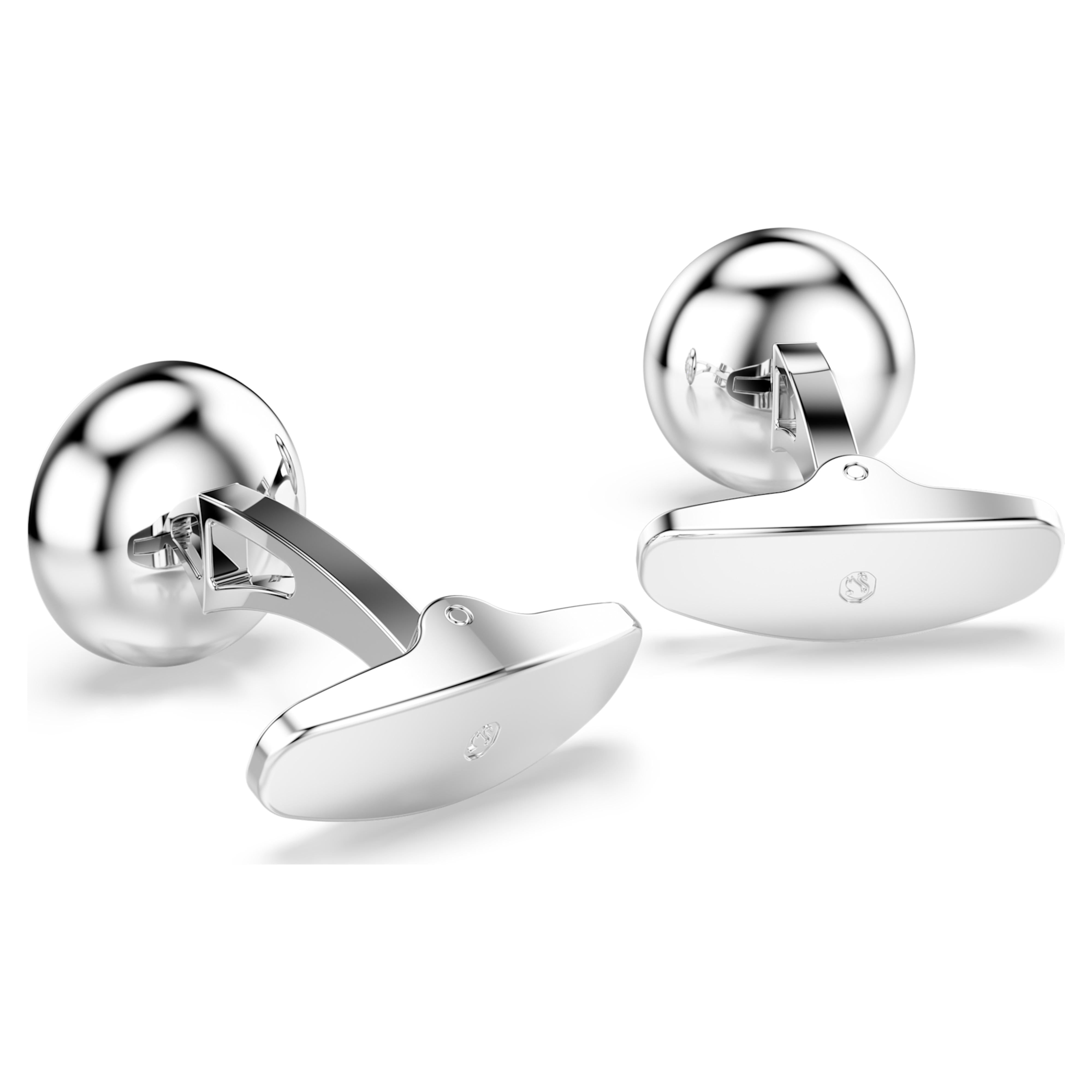 Boutons de Manchette Swarovski - Una Angelic - Incolore & Argenté vue 4