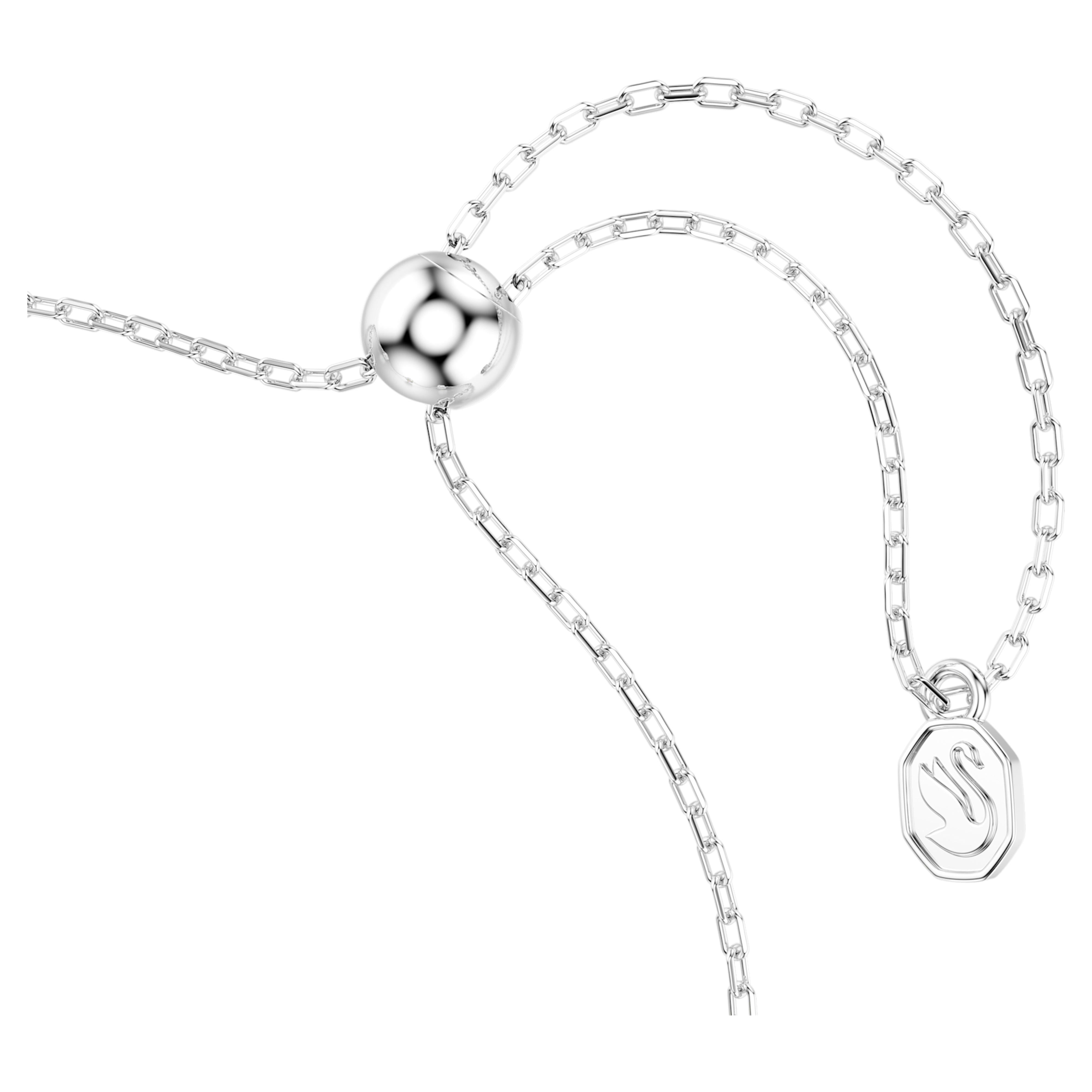 Swarovski karkötő - Chroma - Csillag - Fehér és ezüst nézet 3