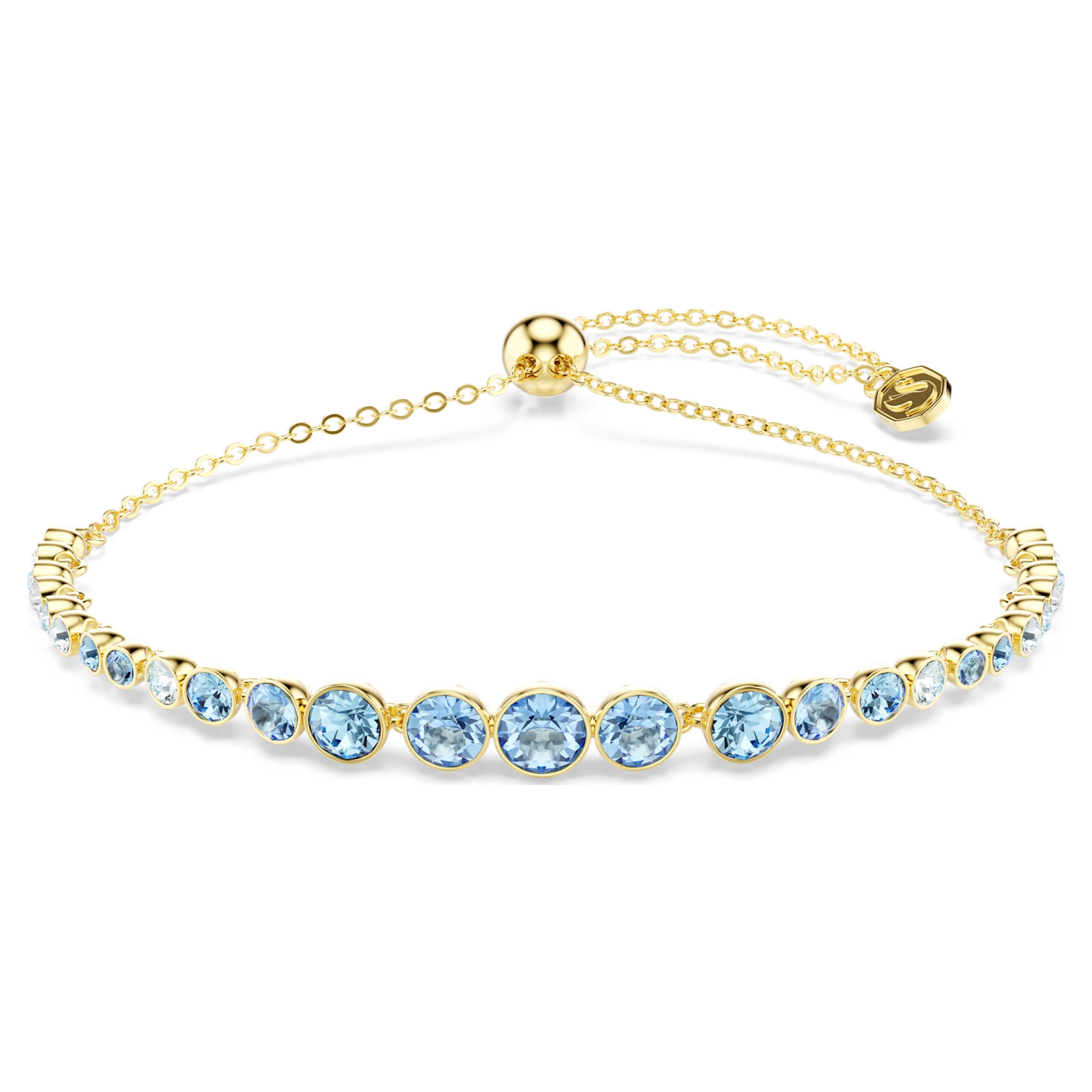 Bracelet Swarovski - Imber Tennis Emily - Dégradé - Multicolore & Doré